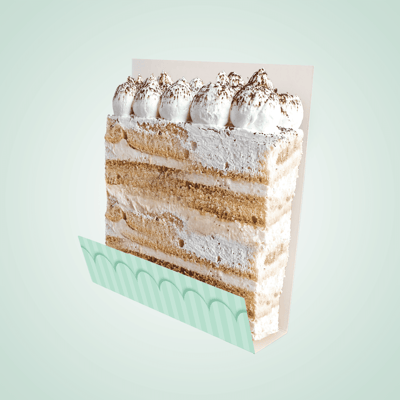 Embalagem Para Fatia Slice, Verde - 25un - Imagem 3