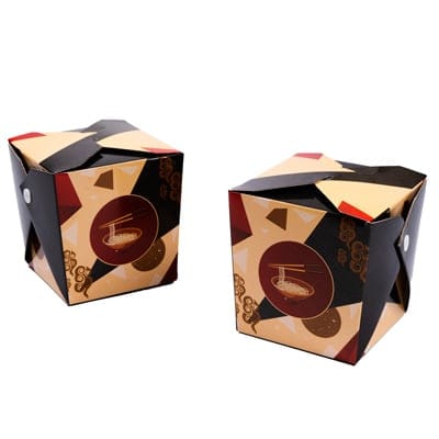 Embalagem Box 850Ml Yakisoba, Black -  25un - Imagem 2