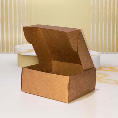 Caixa para Presente Kraft “P” 14,5x13x6cm, Basics - 10un