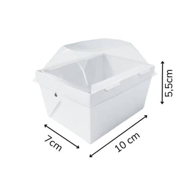 Forma Forneável para bolo com tampa PLOC, Floral - 25un - Imagem 6