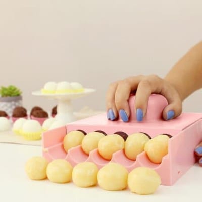 ENROLADOR DE DOCES ROSA BEBE (16 g) - Imagem 2