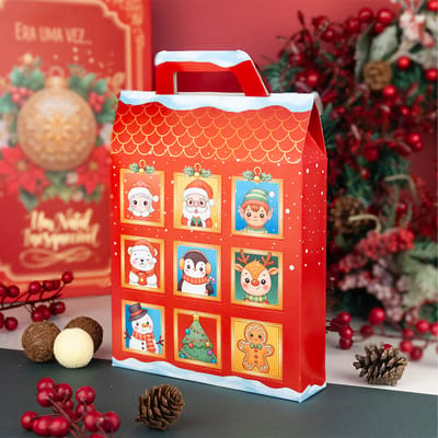 Maleta para 9 doces, Surpresa do Noel - 5un - Imagem 2