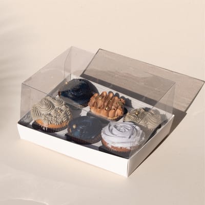 Embalagem para 6 Cupcakes Basics - 10un