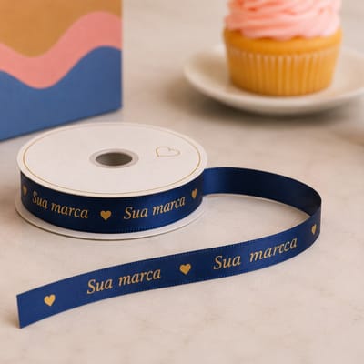 Fita de Cetim 15mm Personalizada