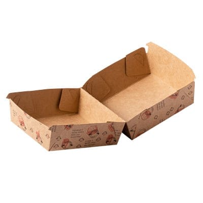 Embalagem Para Lanches E Hambúrguer 2 Em 1, Selos - 25un - Imagem 3