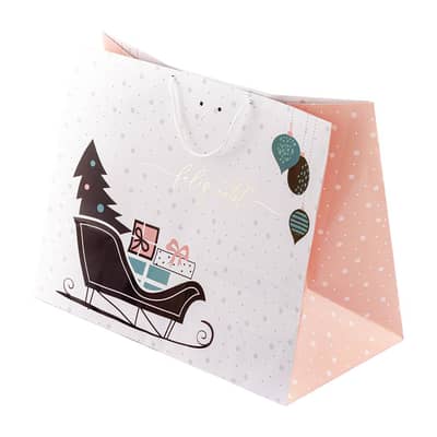Sacola De Papel Para Presente, GG 45X35X23 - Memórias - 5un - Imagem 3