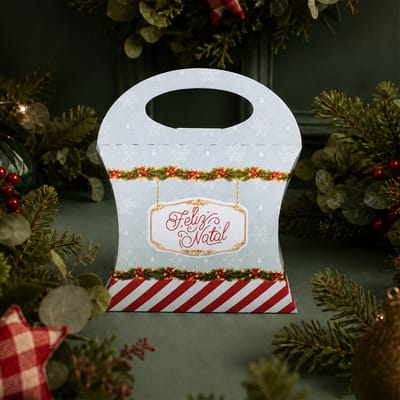 Envelope para Brownie e Cookies com alça, Carrossel - 10un