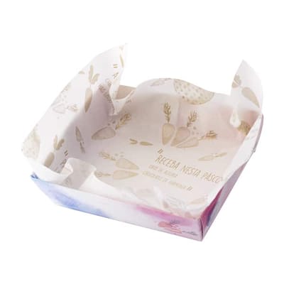 Mini Cesta para Kit, com papel, Poesia - 5un - Imagem 2