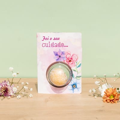 Cartão para Blister de doces, CUIDADO - 10un