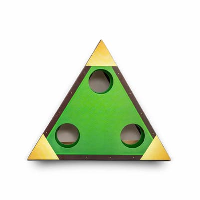 Embalagem para 6 doces com visor e berço, Sinuca – 5un