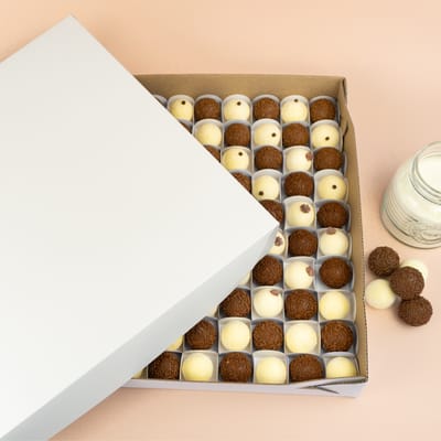 Caixa para 100 Doces, 36x36x6, Branca - Basics - Imagem 3
