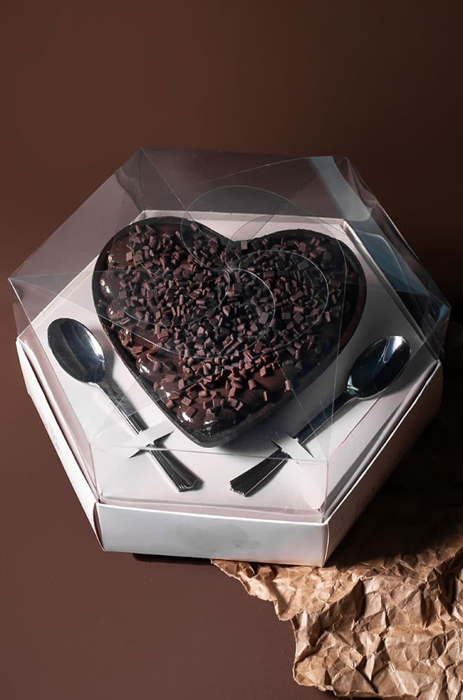 Embalagem para 1 Coração de colher 200g/500g Especial, Carinho - 5un - Imagem 2