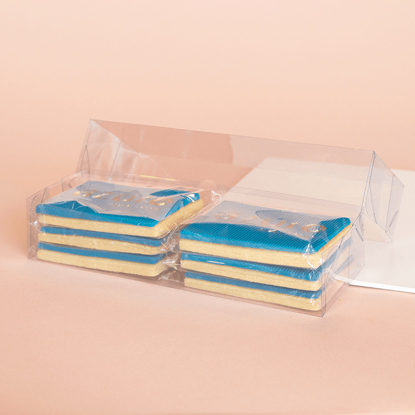 Caixa de acetato para 3 Brownies, Cristal - 10un - Imagem 2