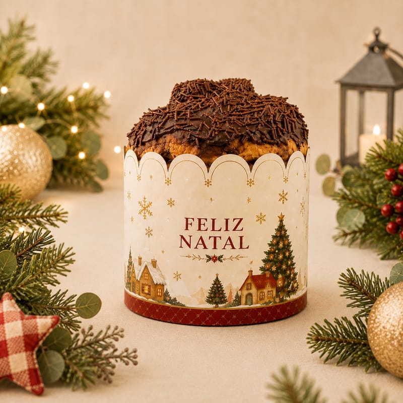 Cinta para Panetone/Chocotone de 500G Personalizada