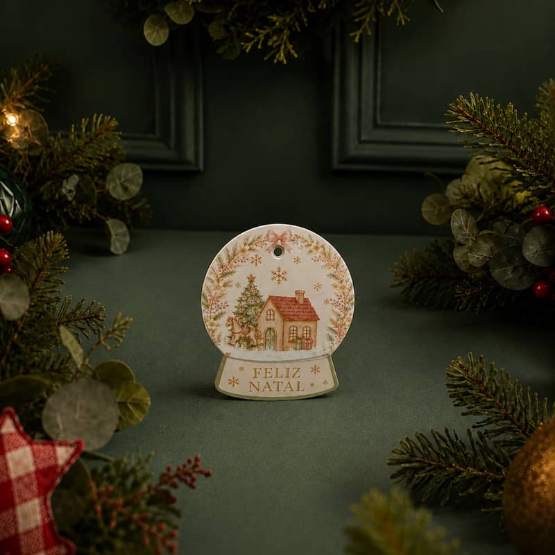 KIT MINI NATAL GLOBO DE NEVE - Imagem 4
