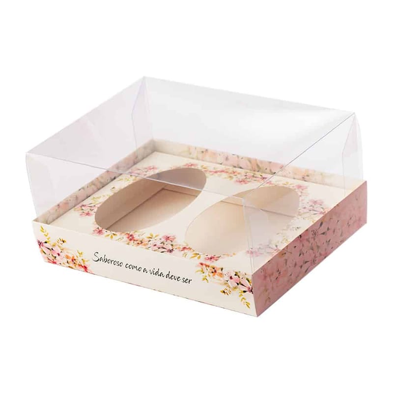 80a9596163d66ee01fb0b8bb3b0b0485.jpg Embalagem para 2 Ovos de Colher 250gr, Tampa 10cm, Floral – 10un - Imagem 1