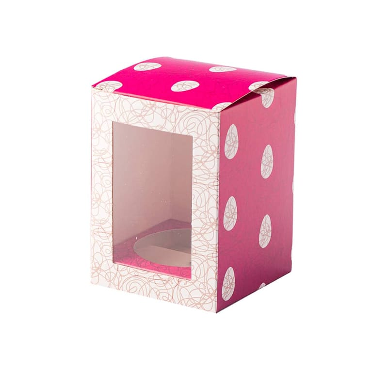 Embalagem para Pote com visor, Rubi - 25un - Imagem 1