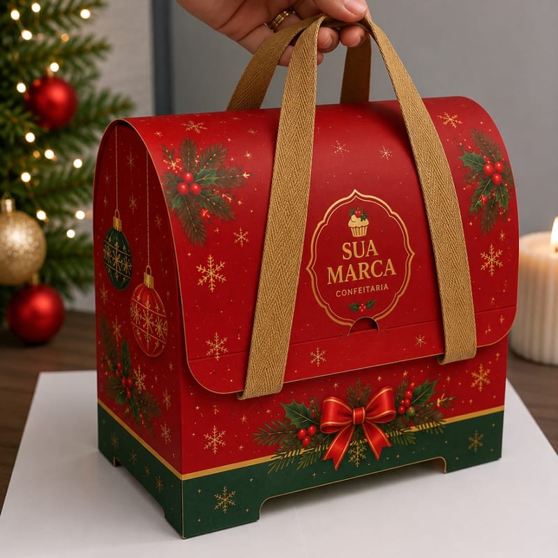 Caixa para kits com alça Personalizada - Imagem 1