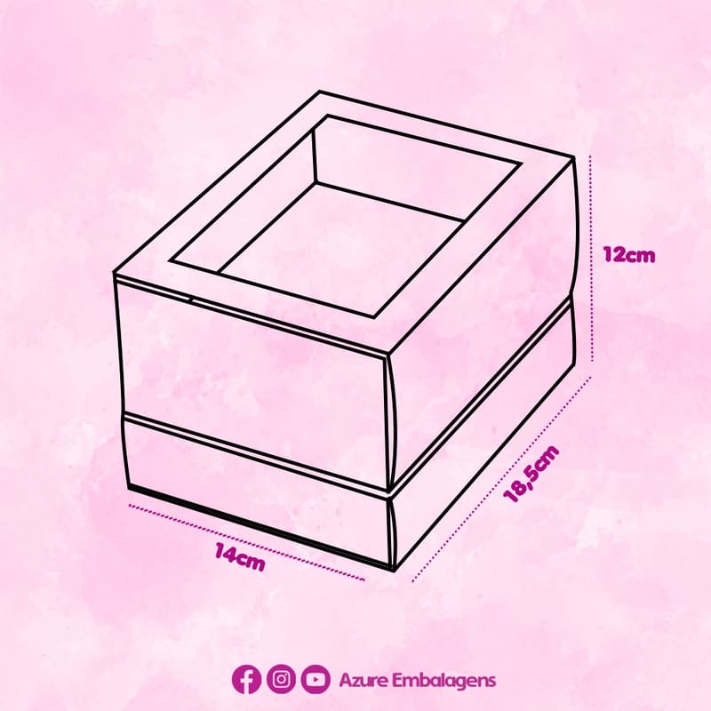 Embalagem Gaveta para 1 Ovo 250g e 12 Doces, Rubi - 5un - Imagem 5