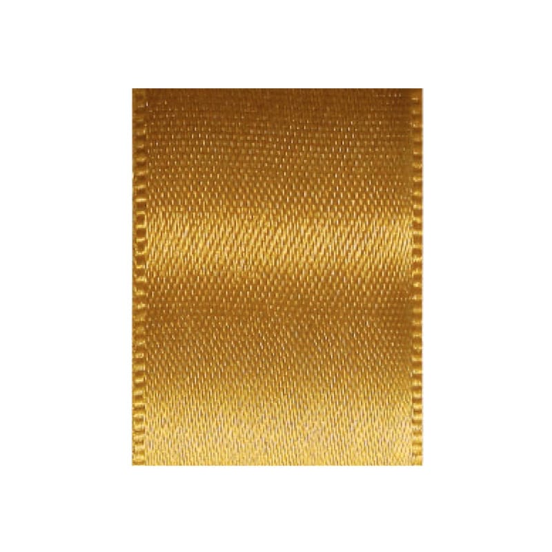 Fita de Cetim 38mm, Ouro -  Rolo 50mt