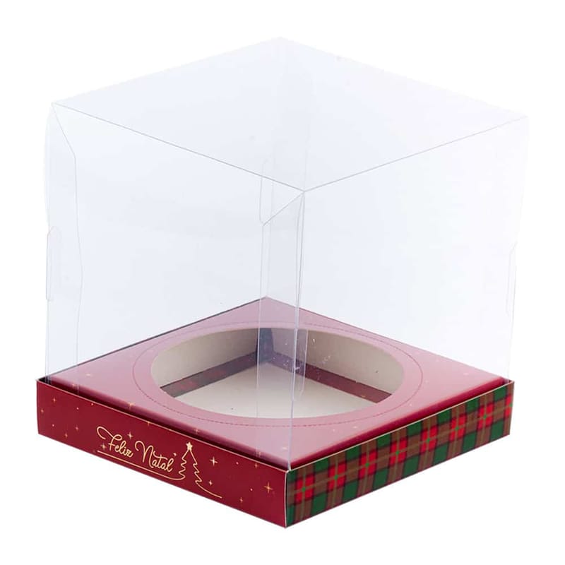 0f2835d781df48d4836c5889ea30b04b.jpg Embalagem para Chocotone Premium 20x20x20cm - NATAL - 10un - HOME - Imagem 1