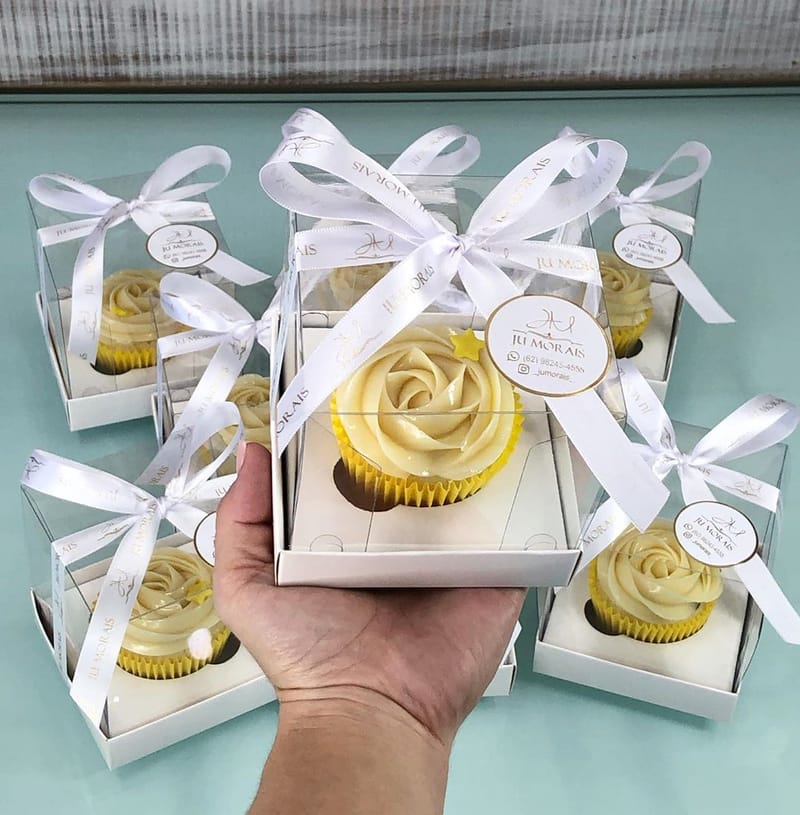 Embalagem para Cupcake Unitário BRANCA -10un - Imagem 6