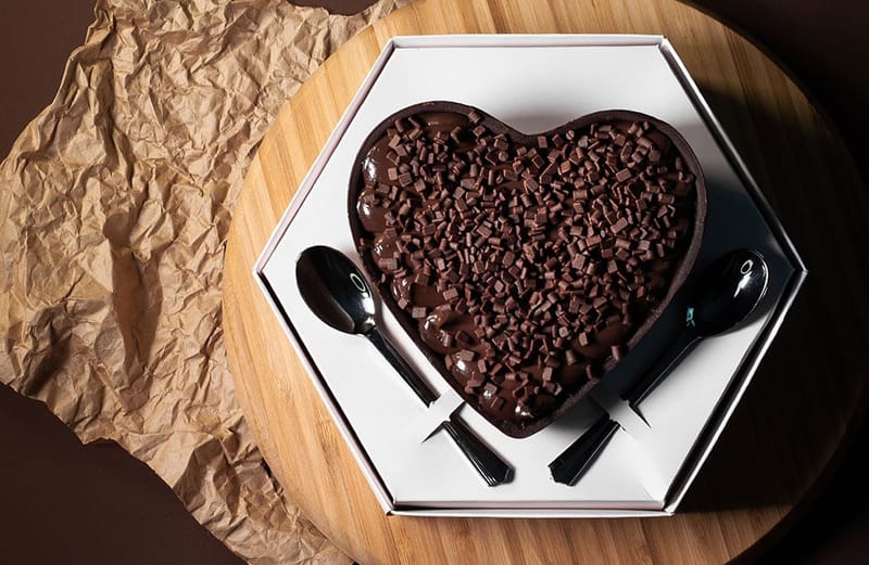 Embalagem para 1 Coração de colher 200g/500g Especial, Carinho - 5un - Imagem 4