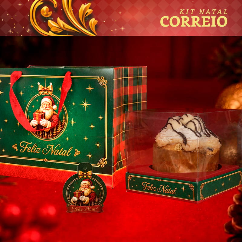 KIT NATAL CORREIO - Imagem 1